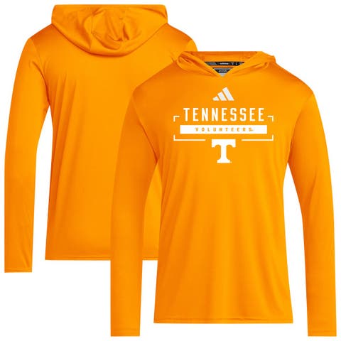 Men's adidas  Tennessee Orange Tennessee Volunteers D4T Long Sleeve Hooded T-Shirt
