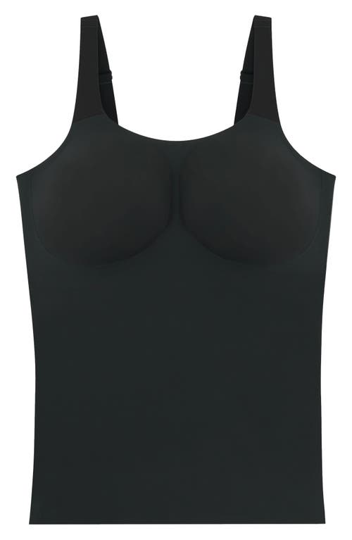 Evelyn & Bobbie Structured Scoop Shaper Camisole In Black
