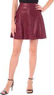 Parker Faux Leather Mini Skirt