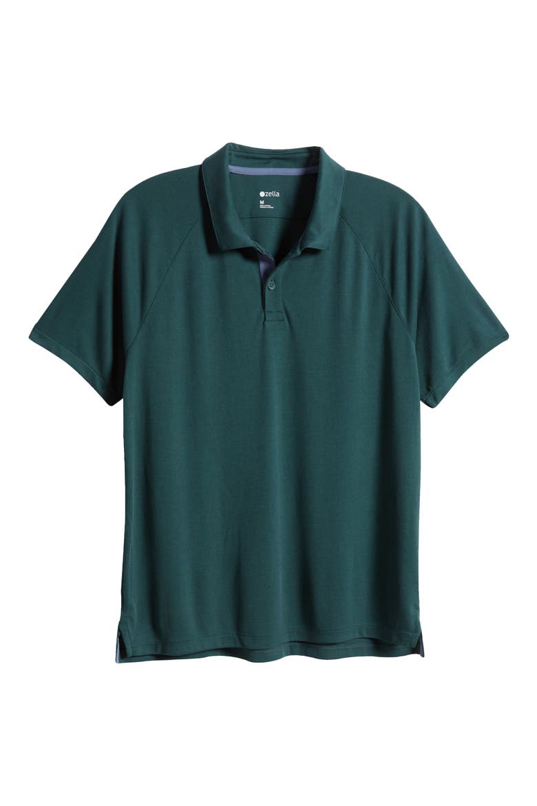 Ace Piqué Performance Golf Polo, Alternate, color, GREEN PONDEROSA
