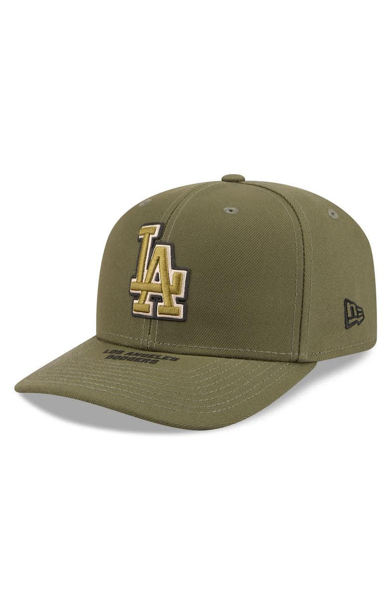 New Era Men's New Era  Olive Los Angeles Dodgers 2026 Armed Forces Day 9SEVENTY Adjustable Hat, Alternate, color, Olive