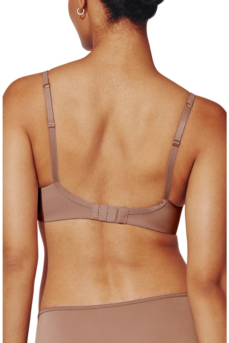 24/7® Classic Uplift Plunge Underwire Bra, Alternate, color, MOCHA