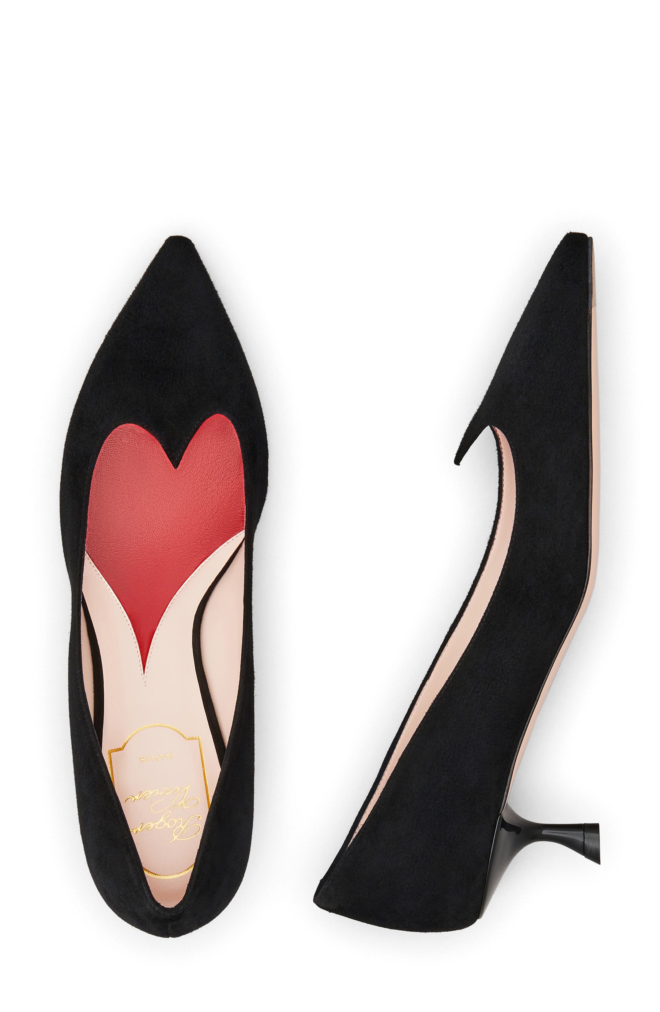 Roger Vivier I Love Vivier Pointed Toe Pump, Alternate, color, 