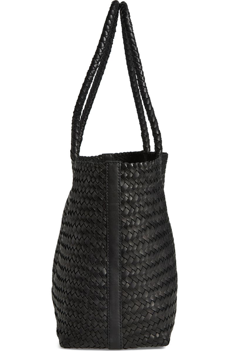 Madewell Handwoven Leather Tote, Alternate, color,