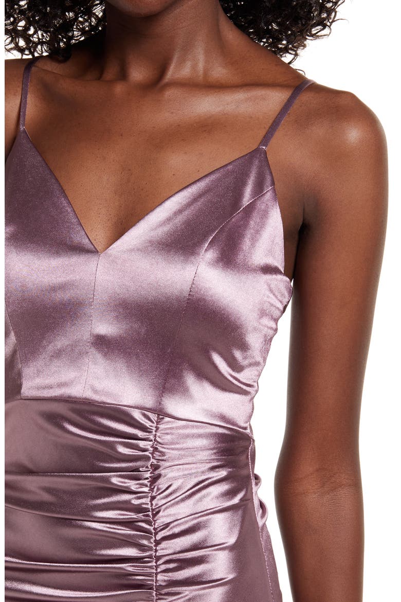 Ruched Dress, Alternate, color, LAVENDER