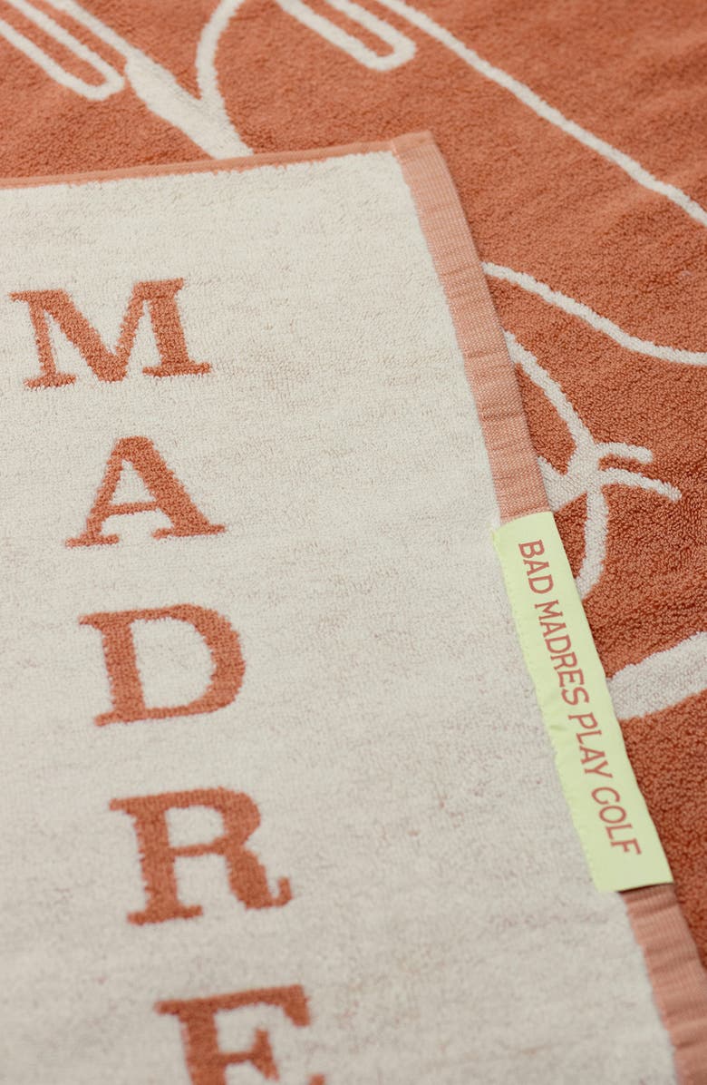 Sierra Madre Golf Golf Cowgirl Towel, Alternate, color, Terracotta