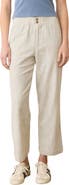Marine Layer Elle Stripe Stretch Cotton Pants