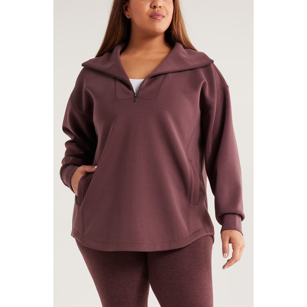 Zella Ultraluxe Half Zip Scuba Tunic