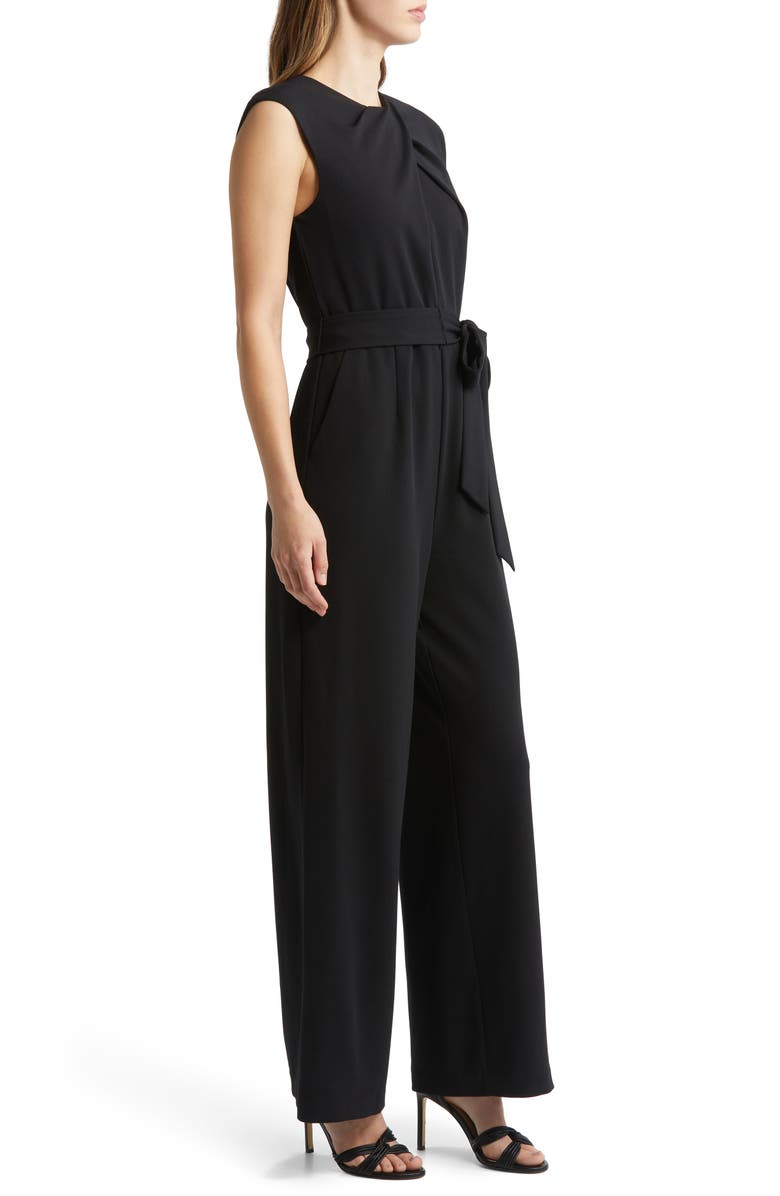 Tahari ASL Wide Leg Jumpsuit, Alternate, color, 