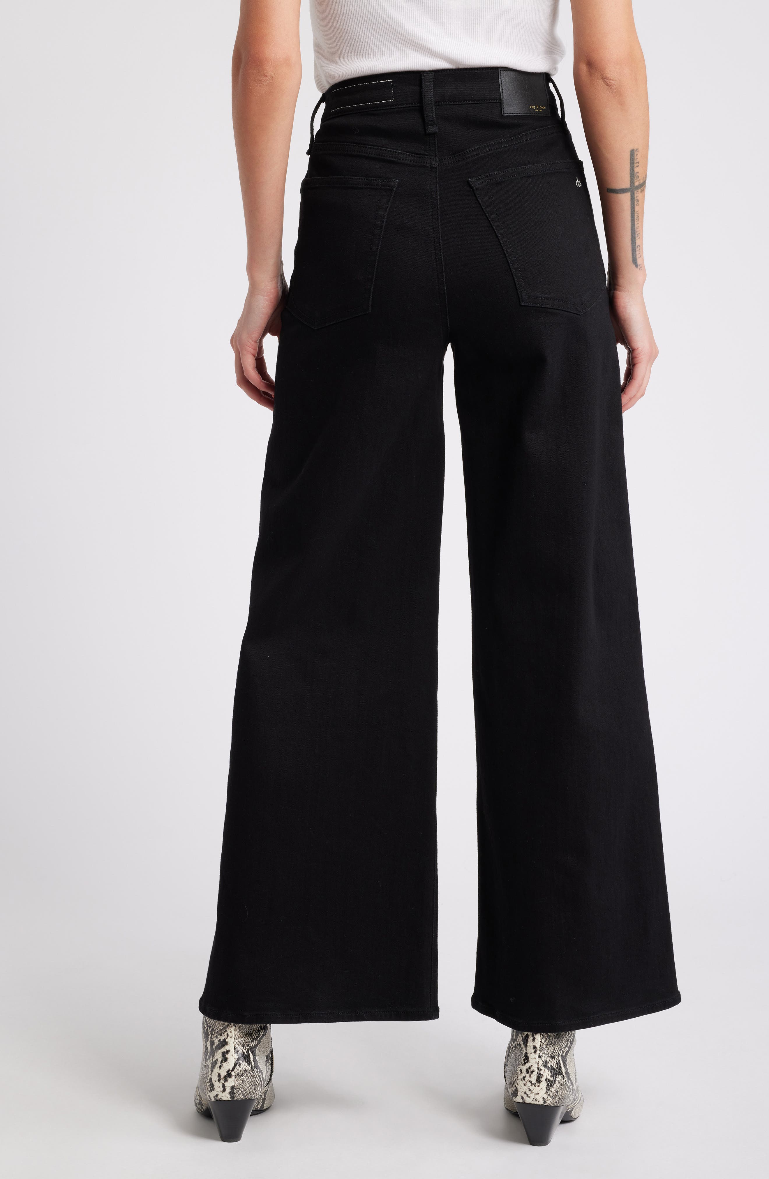 Flexi Sofie High Waist Ankle Wide Leg Jeans - image 2