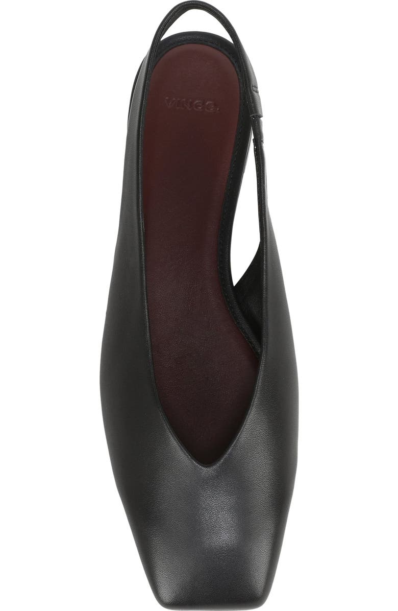 Vince Darlina Slingback Flat, Alternate, color, Black