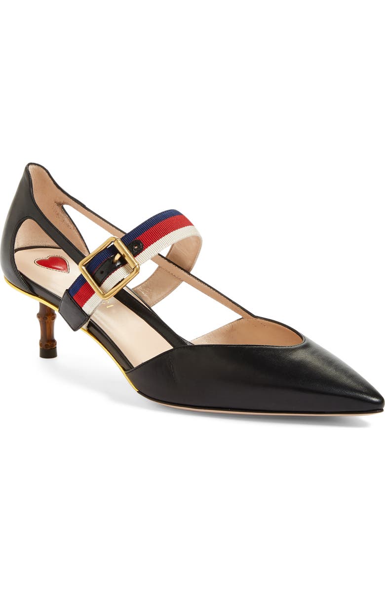 Gucci Stripe Pump, Main, color,