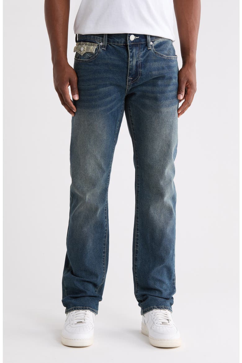 Ricky Straight Leg Jeans, Main, color, MEDIUM COWBOYS WORK