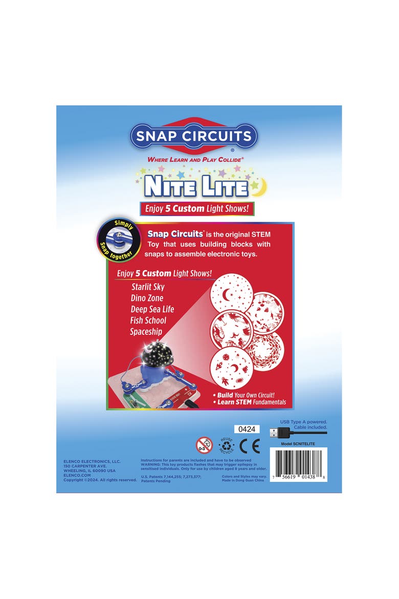 Nite Lite Build Own Night Light Kit, Age 5+, Alternate, color, Multicolored