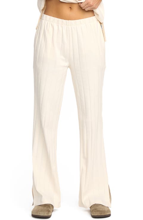 Cass Split Hem Rib Pants
