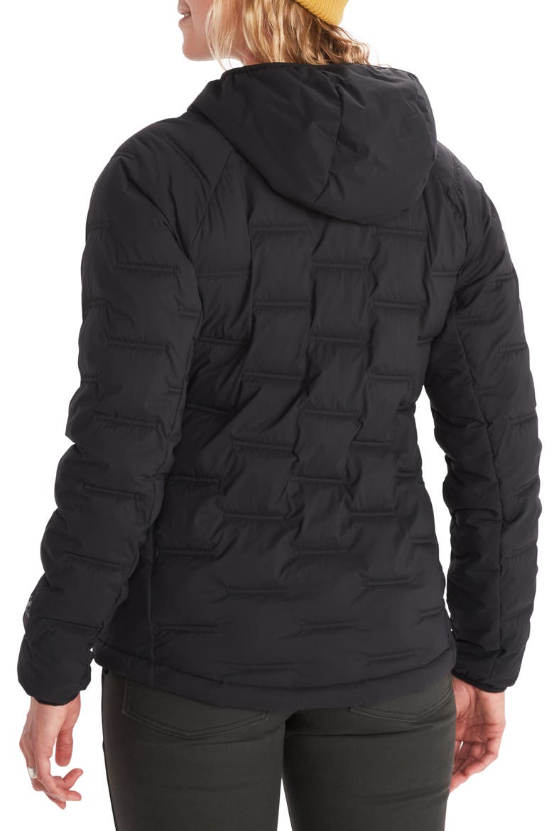 WarmCube™ Active Novus Insulated Hooded Jacket, Alternate, color, BLACK