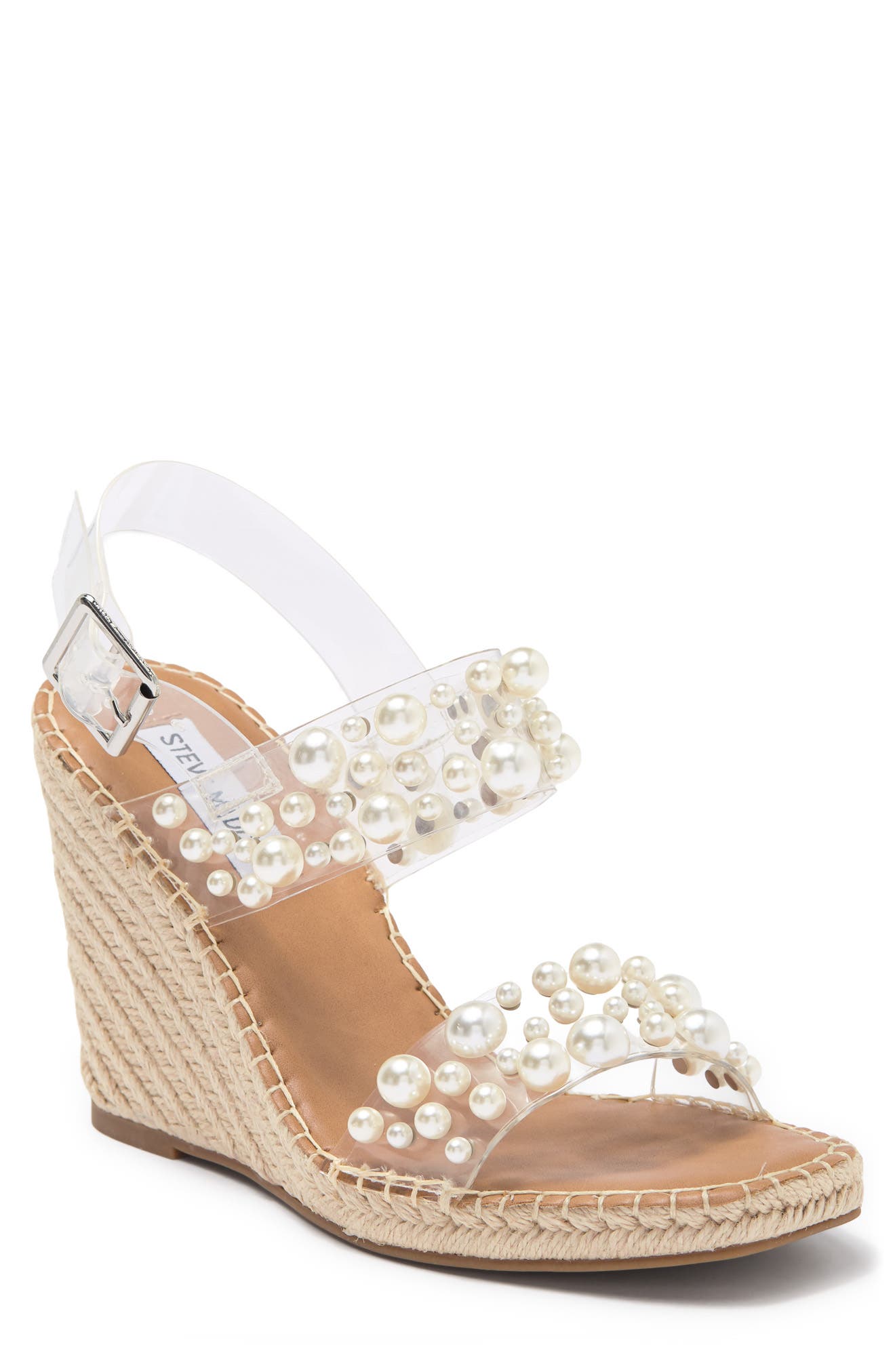 Steve Madden Tailey Embellished Espadrille Wedge Sandal, Main, color, 