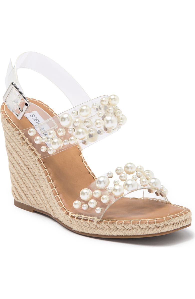 Steve Madden Tailey Embellished Espadrille Wedge Sandal, Main, color,