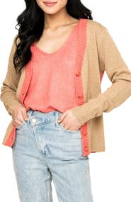 GIBSONLOOK Gigi Colorblock Cardigan