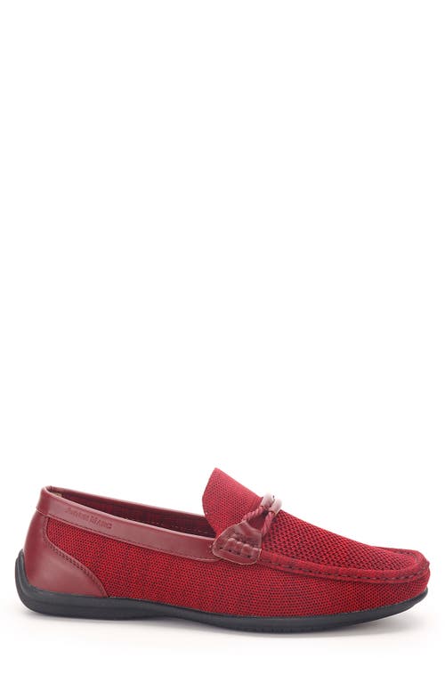 Aston Marc Mesh 2 Driving Loafer In Red