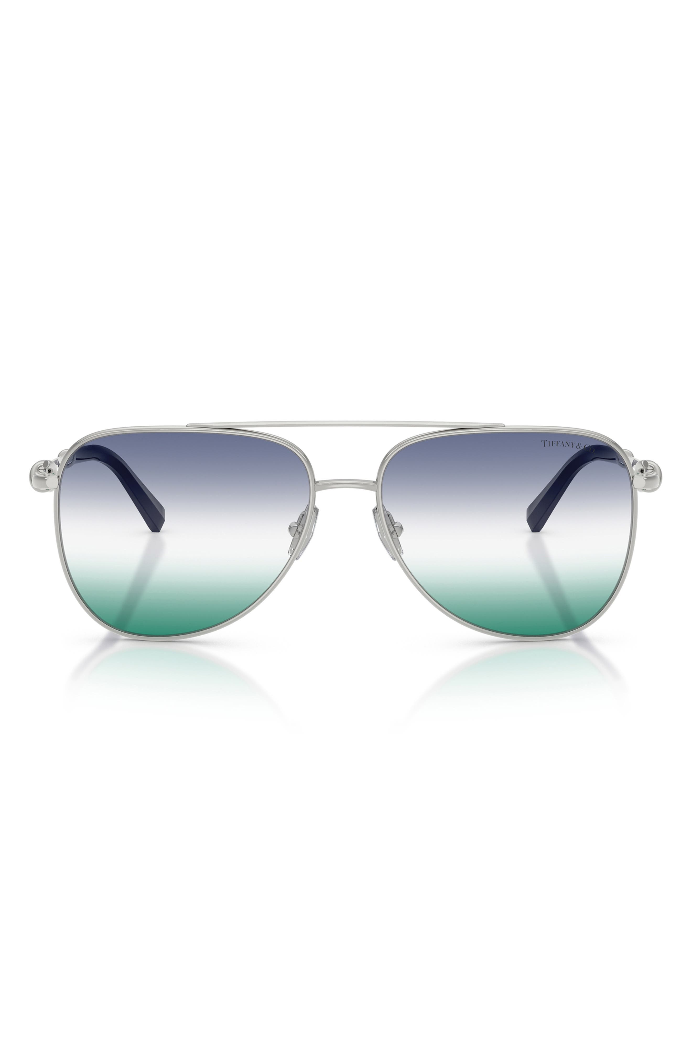 SILVER / GRADIENT GREEN BLUE
