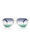 selected Silver / Gradient Green Blue
