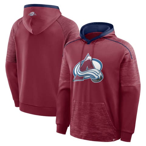 Men
s Fanatics Burgundy Colorado Avalanche Goaltender Defender Pullover Hoodie