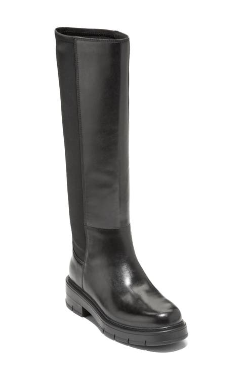 Grand Flex Fenella Waterproof Leather Knee High Boot