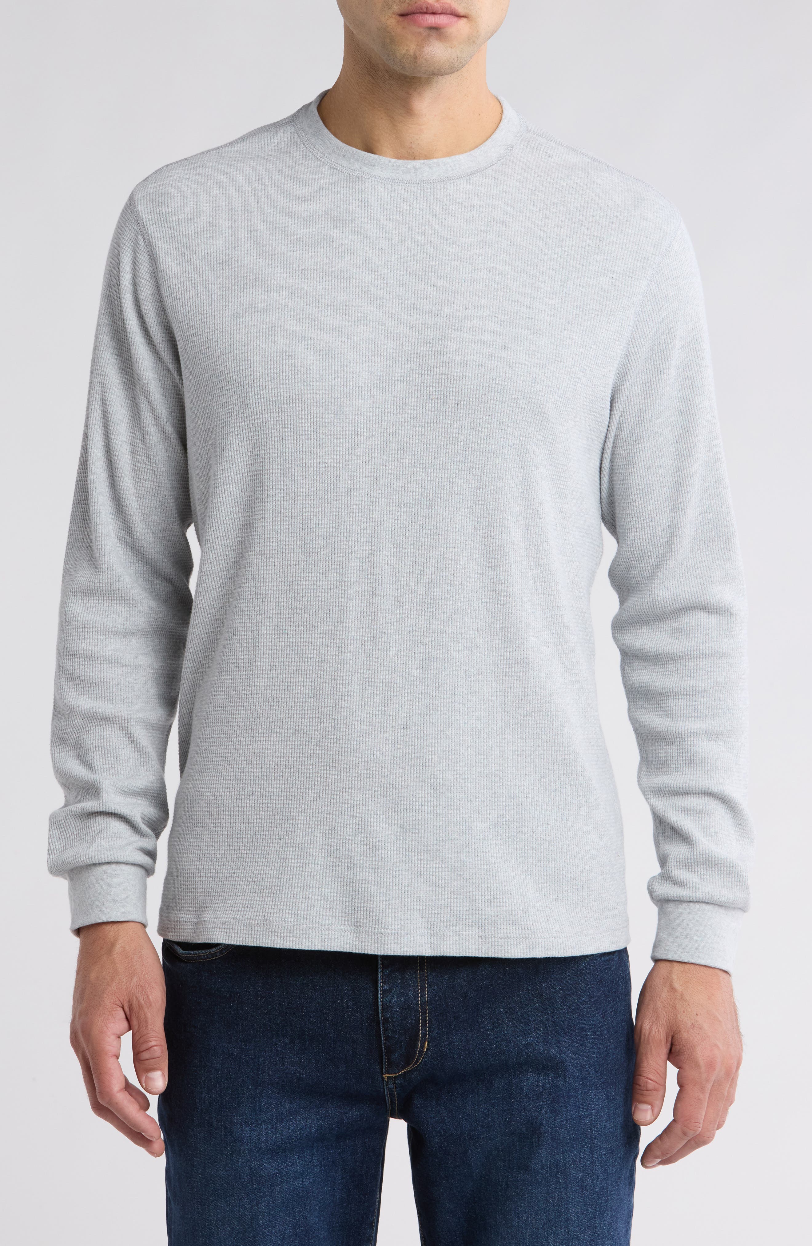 Joe's Crewneck Waffle Knit Long Sleeve T-Shirt (Men) | Nordstromrack