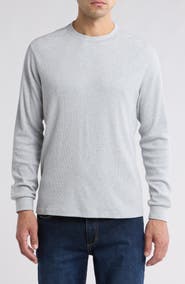 Joe's Crewneck Waffle Knit Long Sleeve T-Shirt
