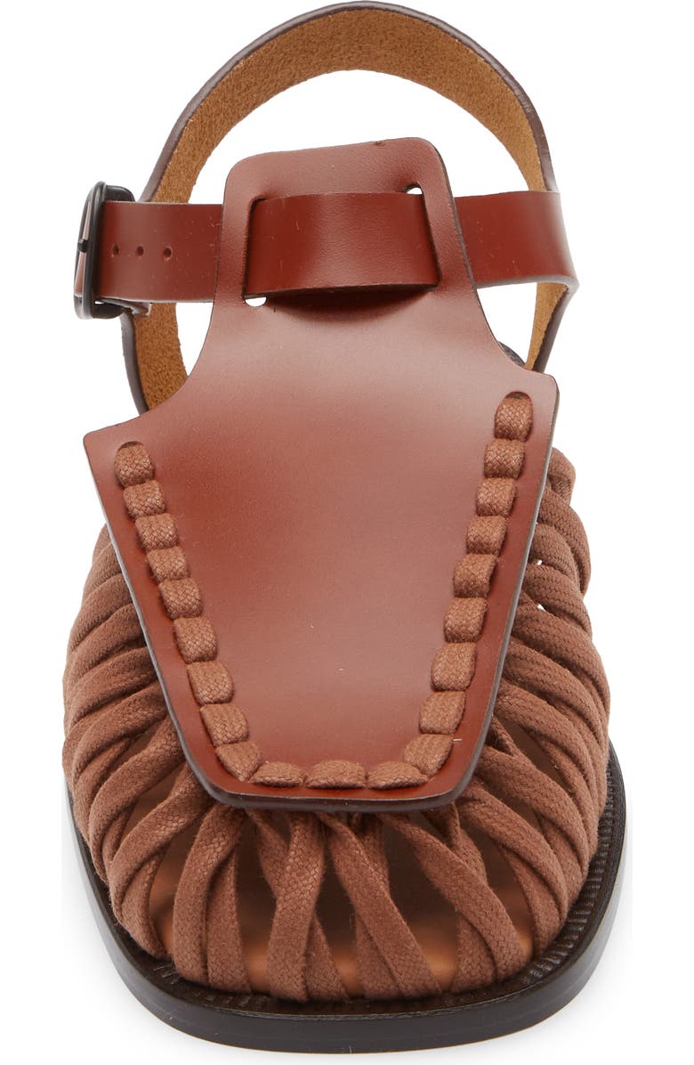 HEREU Alaro Ankle Strap Sandal, Alternate, color, Tan