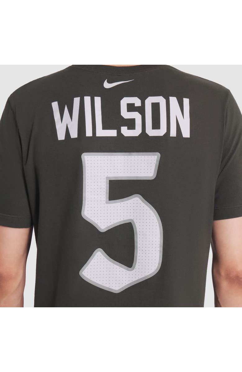 Nike Men's Nike Garrett Wilson Gotham Green New York Jets 2025 Rivalries Collection Player Name & Number T-Shirt, Alternate, color, Green