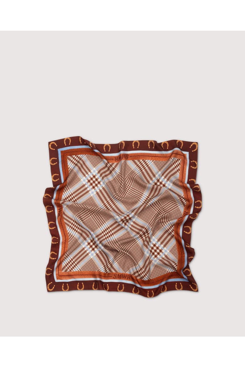 Moon Court Silk Scarf, Alternate, color, Heirloom