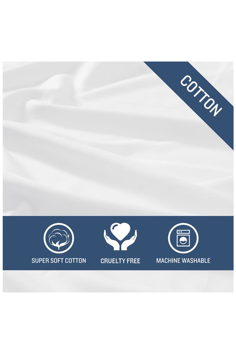 Solid Cool Zone Cotton Sheet Set, Alternate, color, WHITE