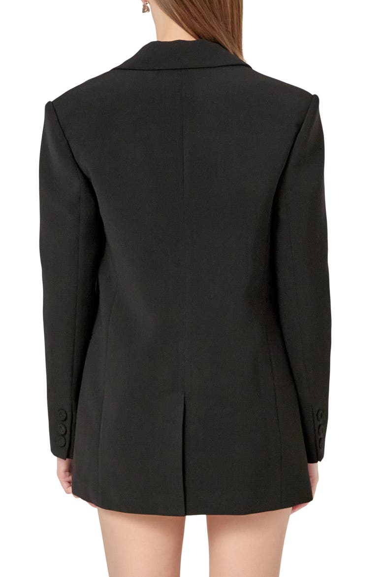Timeless Blazer, Alternate, color, BLACK