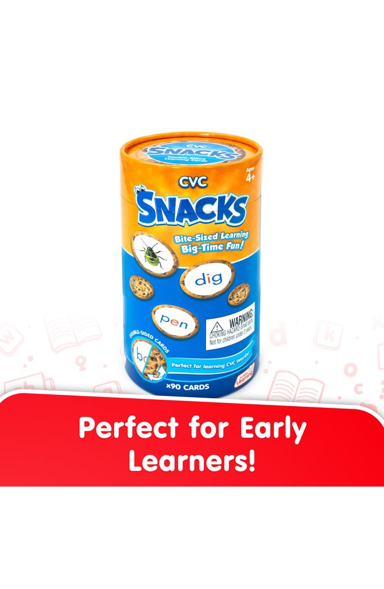 Junior Learning CVC Snacks Spelling Game, Alternate, color, Multicolored