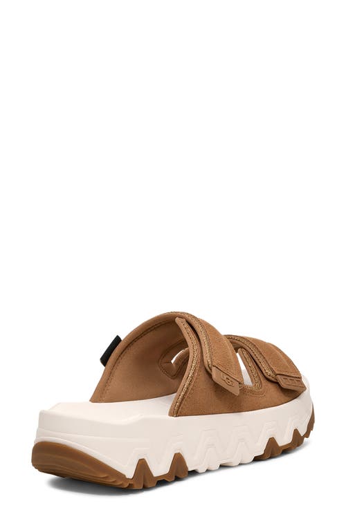 Ugg(r) Captrail Slide Sandal In Chestnut