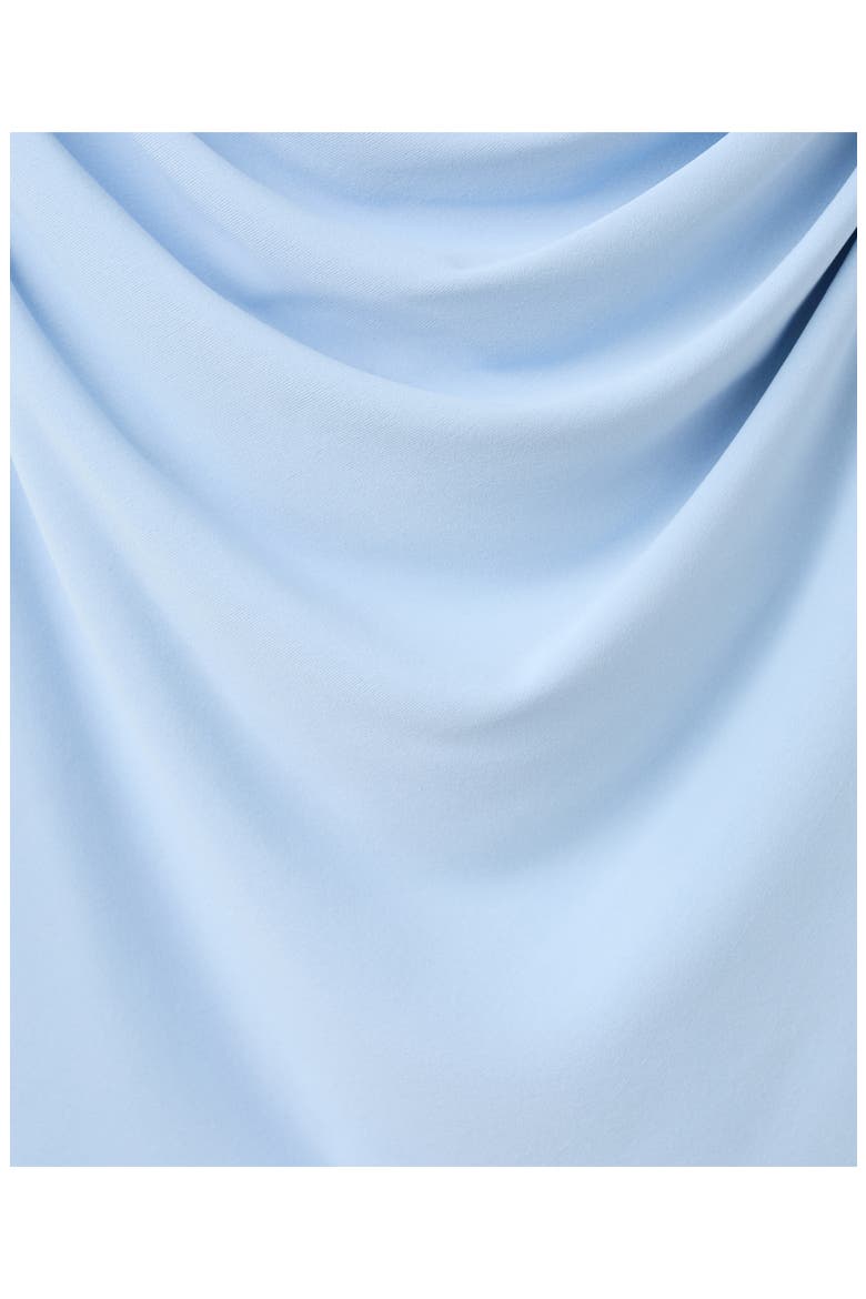Drape Detail Open Back Top, Alternate, color, BLUE