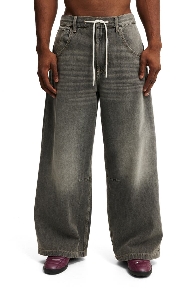 Men's Y2k Super Baggy Jean, Main, color, Archives Grey