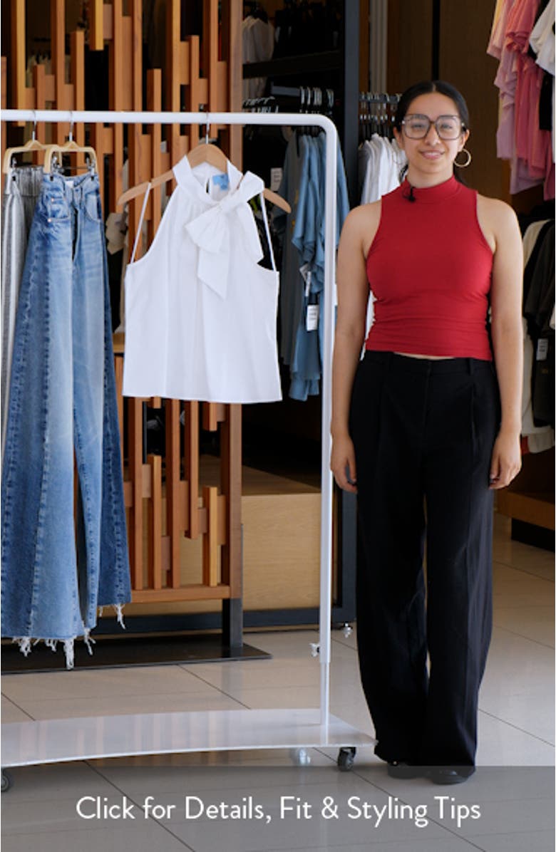 Bow Halter Top, sales video thumbnail