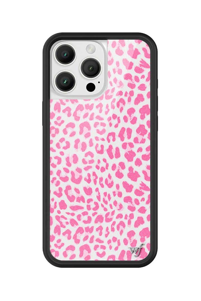 Meow | Pink iPhone Case, Alternate, color, Pink