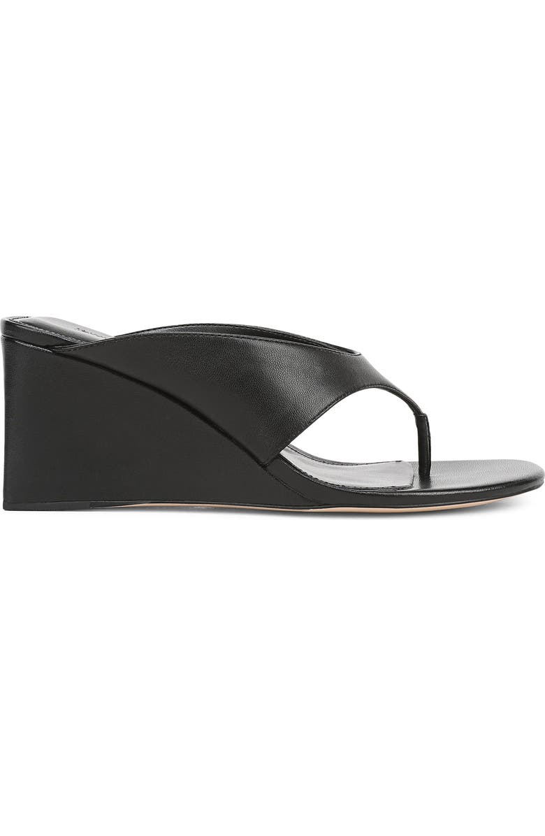 Favorite Daughter Emerson Wedge Sandal, Alternate, color, Black