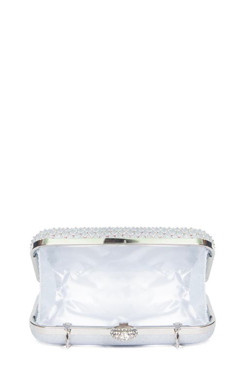 Lauren Lorraine Terri Clutch In Silver