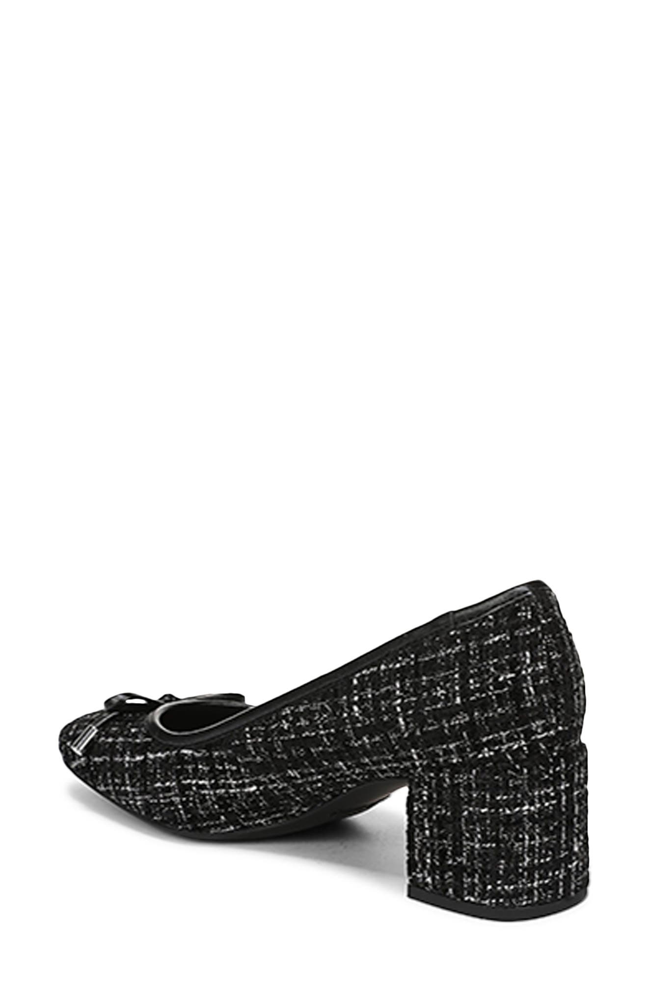 Cora Block Heel Pump, Alternate, color, BLACK