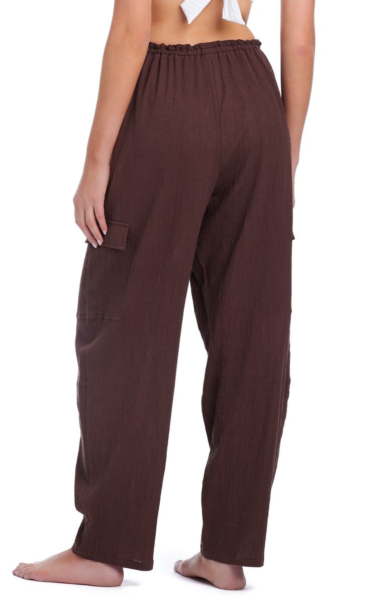 Sanctuary Barrel Cargo Cover-Up Pants, Alternate, color,