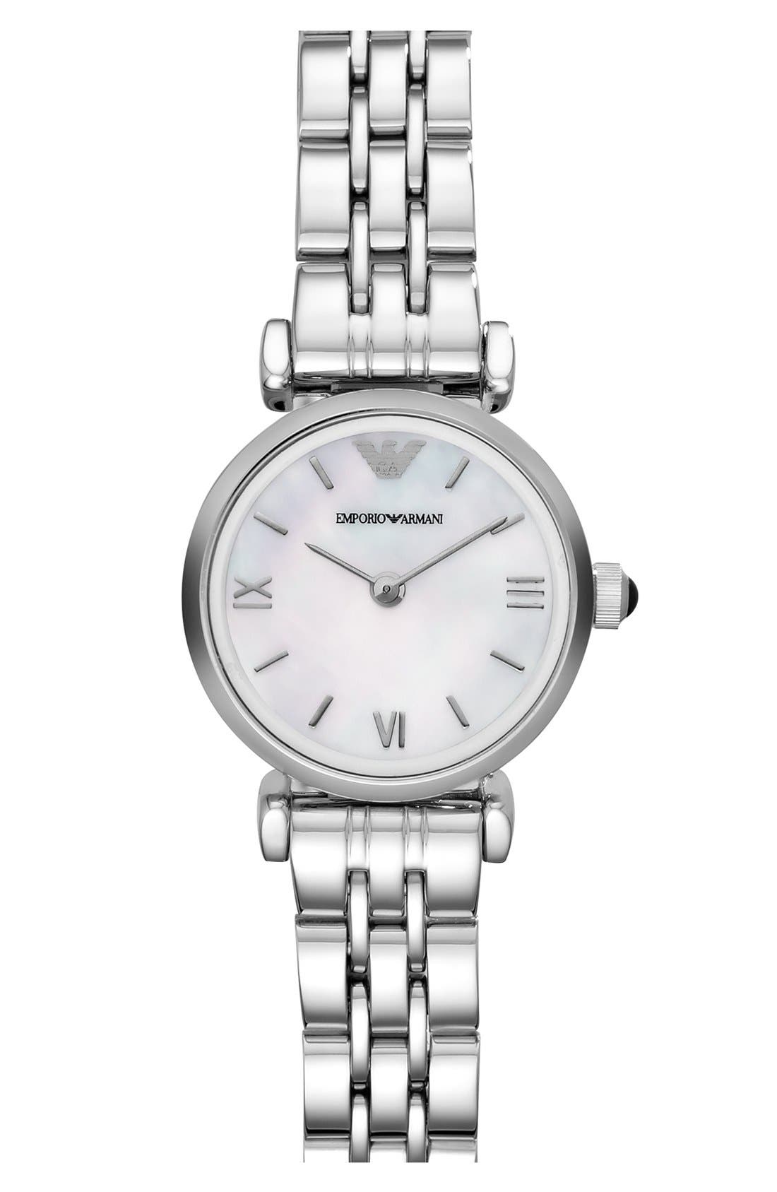 Emporio Armani Round Bracelet Watch, 22mm