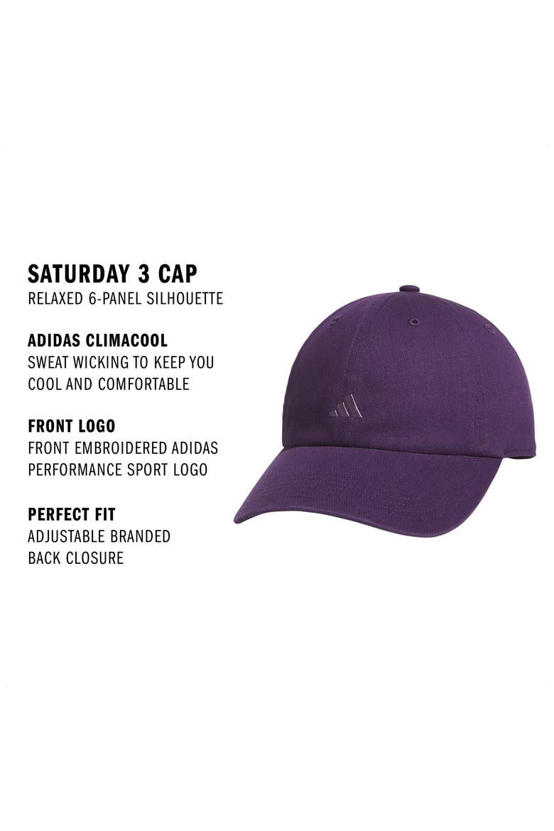Saturday 3 Baseball Cap, Alternate, color, AURORA PLUM PURPLE/ VIOLET