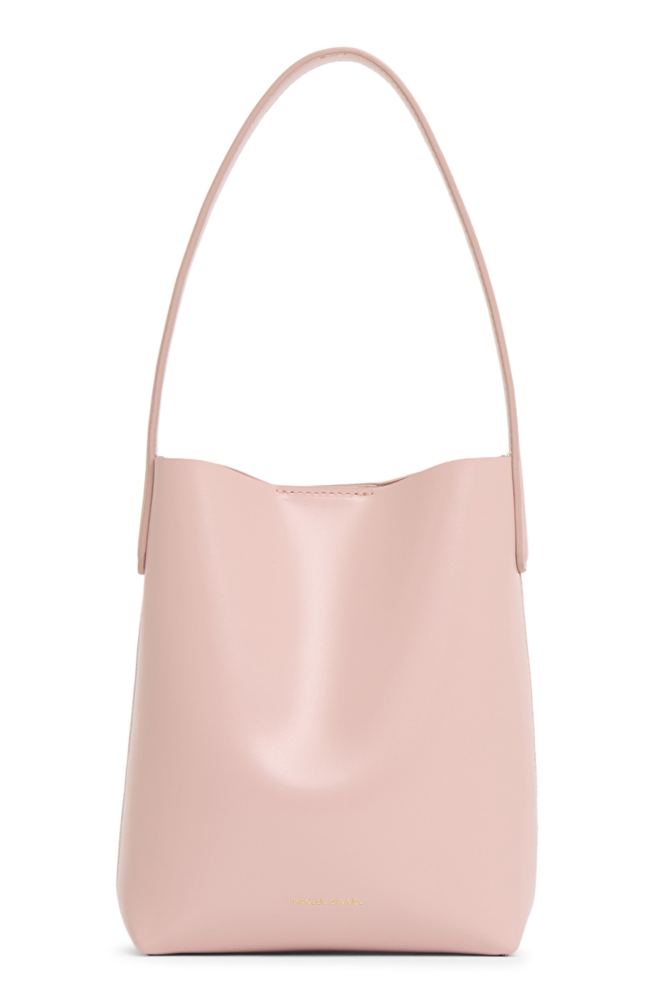 Mini Everyday Cabas Leather Tote, Main, color, ZUCCHERO