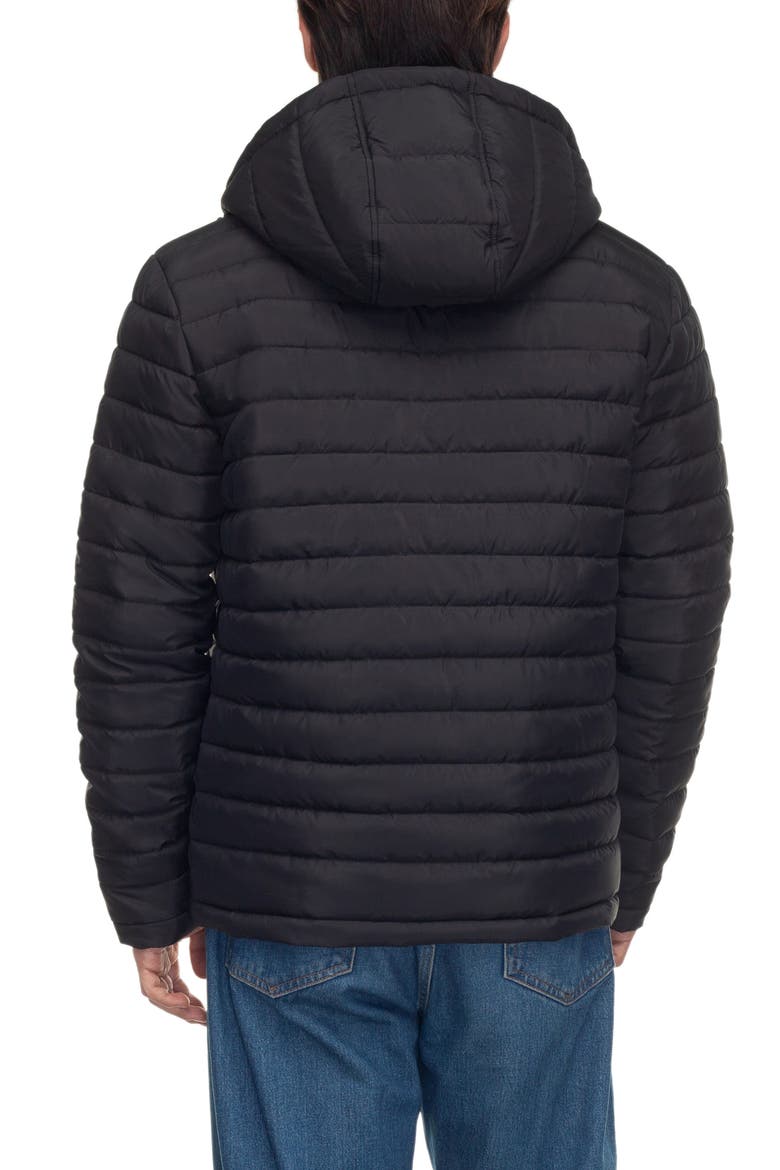 Midweight Puffer Jacket, Alternate, color, Black