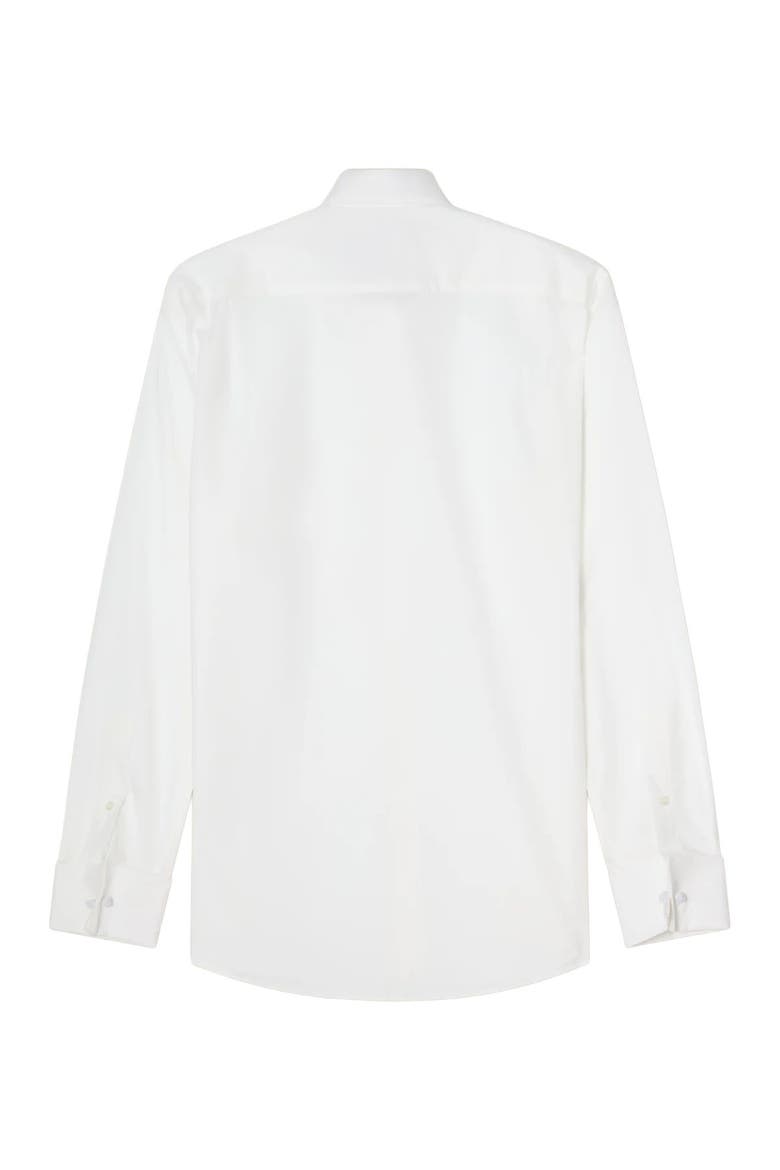 Reynolds Hidden Placket Formal Shirt in Contemporary Fit, Alternate, color, White